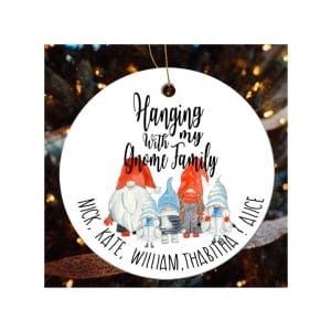 Round Christmas Ornament