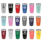 Polar Camel 20oz Tumbler with Clear Lid